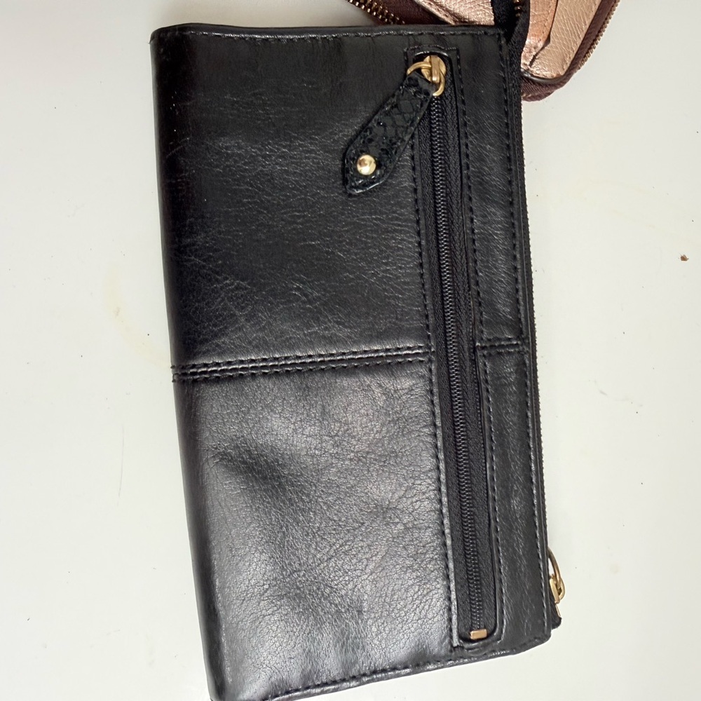 Coach Black and Metallic Women's Wallet Duo - Picture 5 of 8